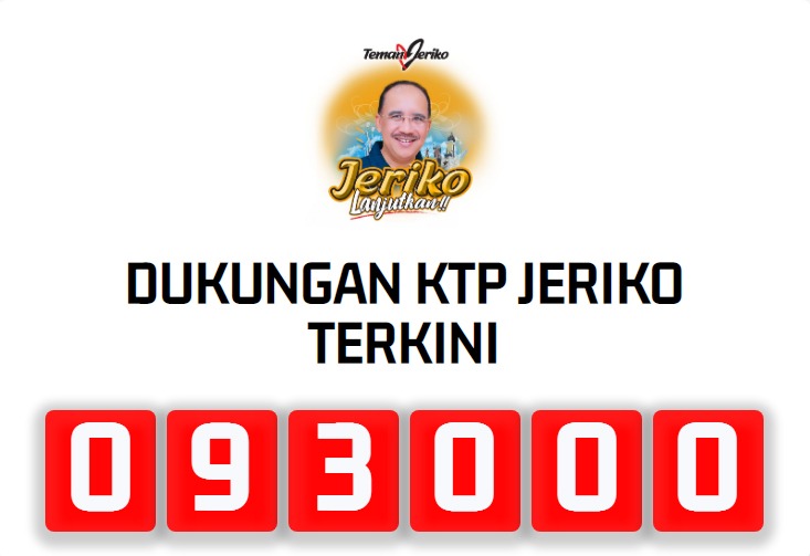 Sudah 93.000 KTP Dikumpulkan Untuk Dukung Jeriko Kembali Pimpin  kota Kupang 