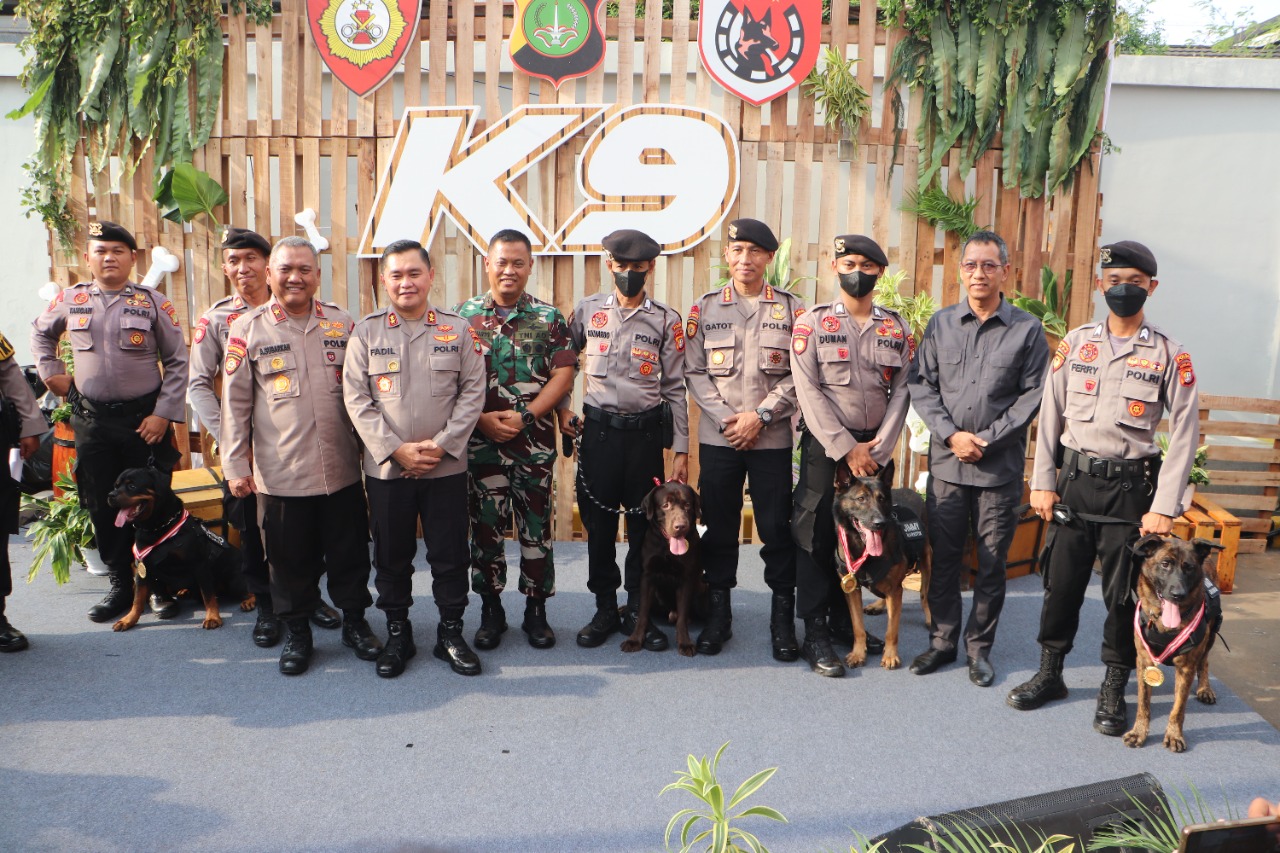 Kapolda Metro Jaya Resmikan Gedung K-9 Unit Satwa Polda Metro Jaya di Petamburan