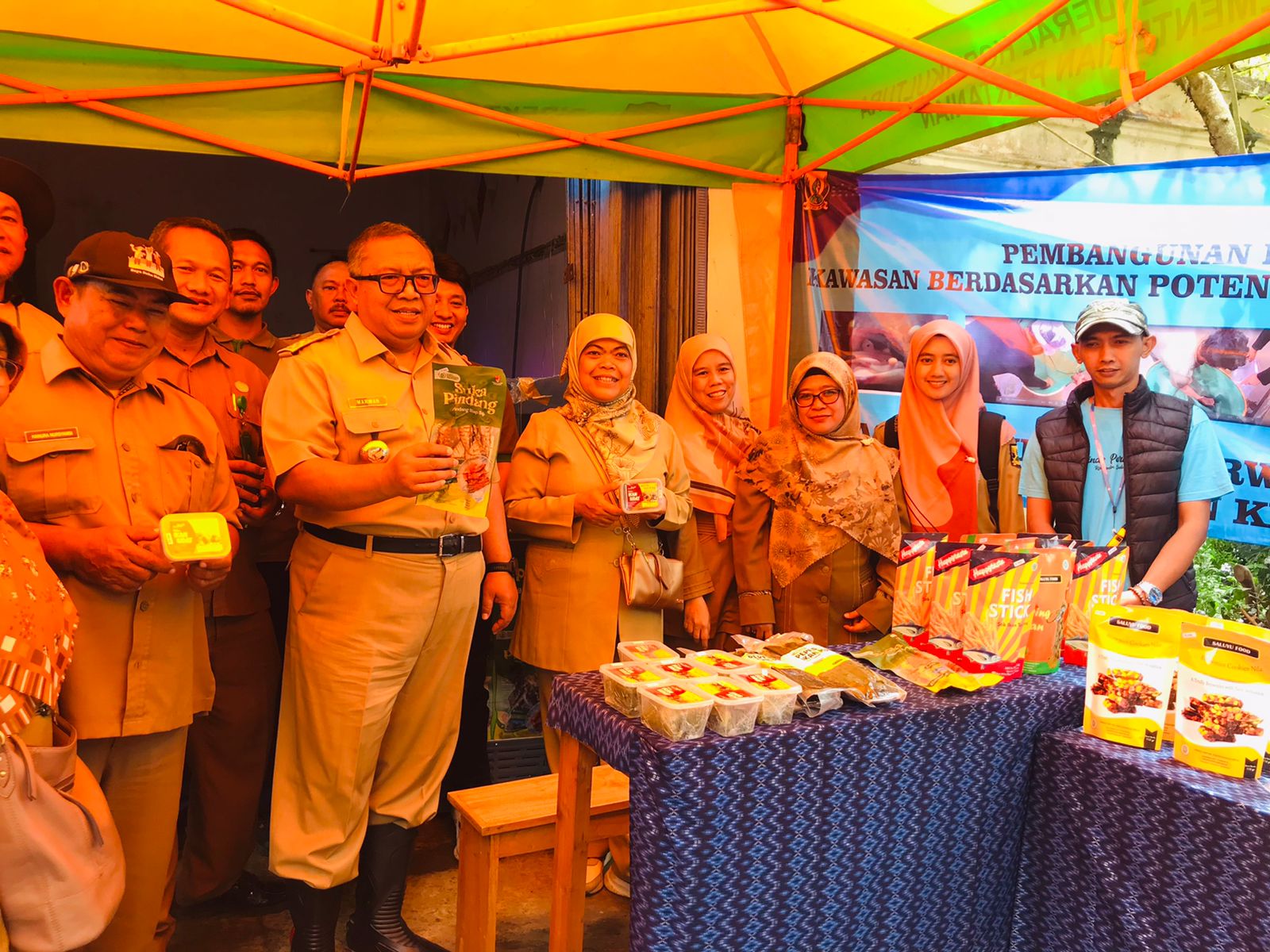 Dinas Perikanan Hadiri Event Festival Durian di Kalapanunggal