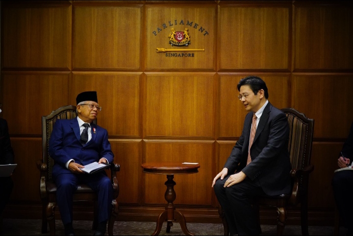 PERTEMUAN DENGAN WAKIL PERDANA  MENTERI SINGAPURA DAN DIALOG DENGAN DIASPORA INDONESIA.