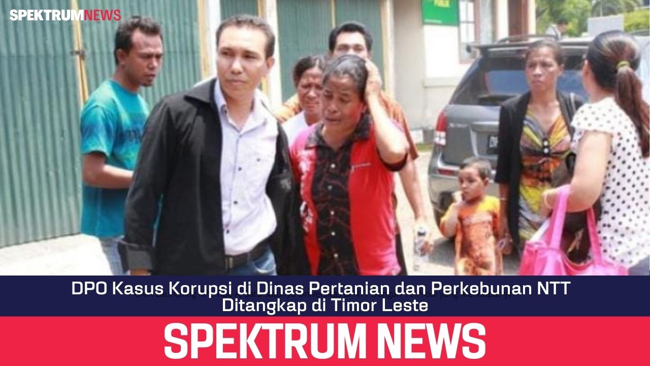 DPO Kasus Korupsi di Dinas Pertanian dan Perkebunan NTT  Ditangkap di Timor Leste