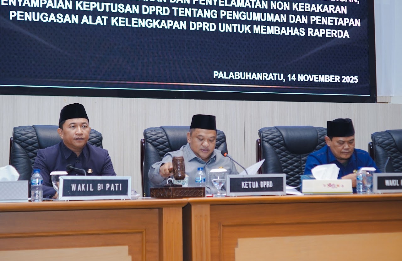 Paripurna DPRD Kabupaten Sukabumi Ke-42 Tahun Sidang 2025